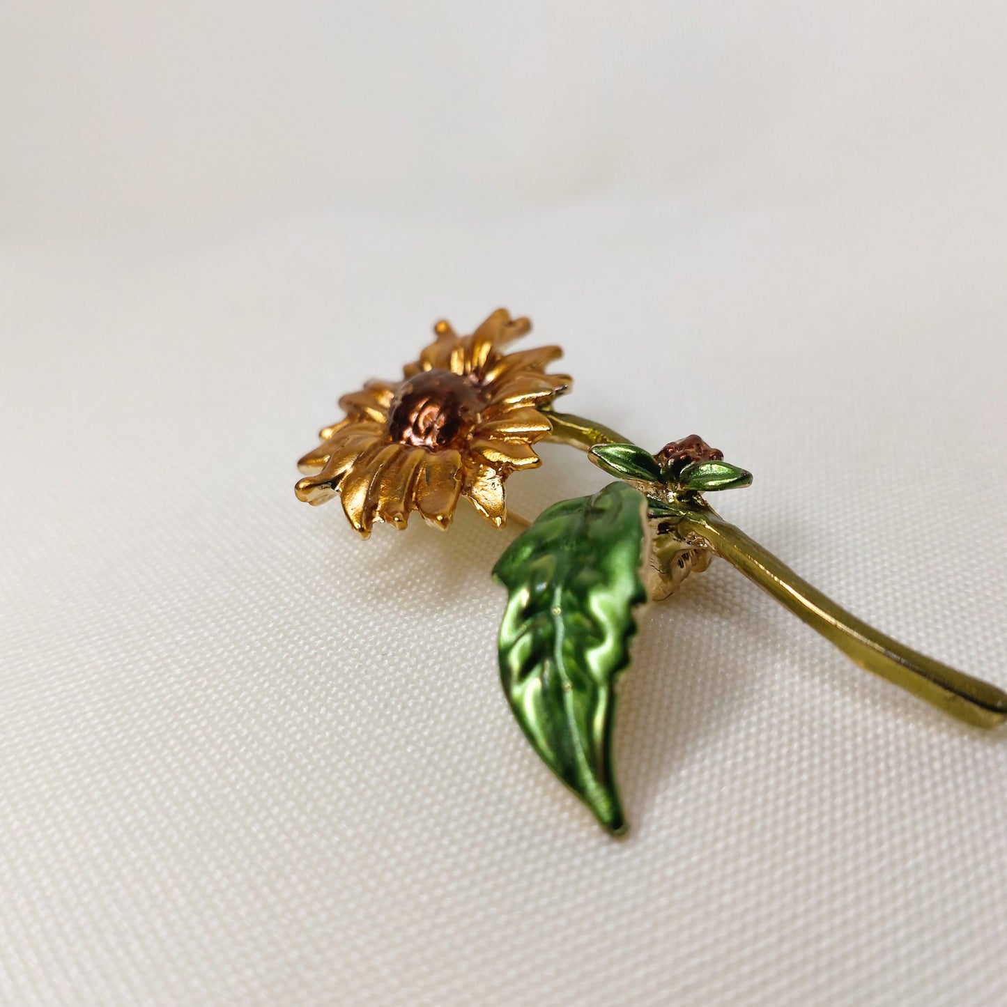 Broche girassol