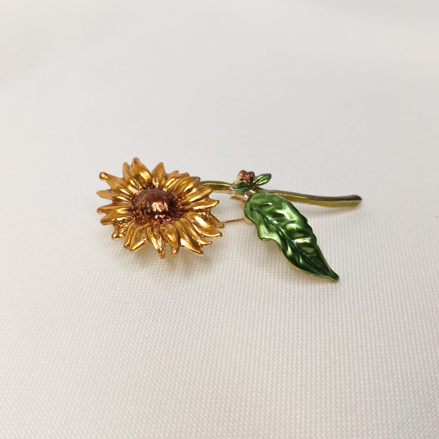 Broche girassol