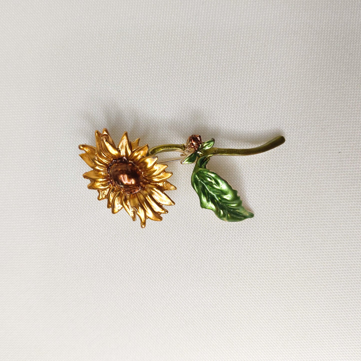 Broche girassol